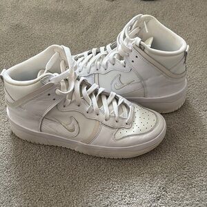 Nike White High-Top Sneakers